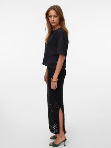VERO MODA Rok 'BERRY' in Zwart