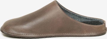 Gottstein Huisschoenen 'Leather Loafer' in Bruin: voorkant