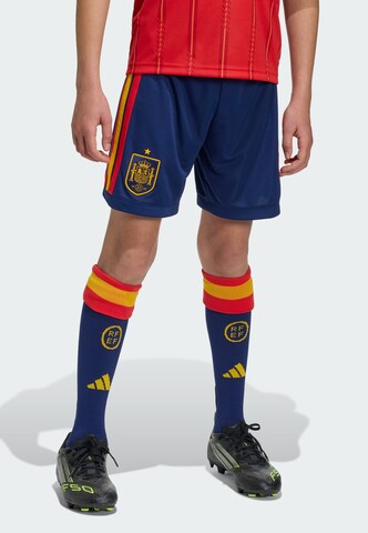 Regular Pantalon de sport 'Spanien 26' ADIDAS PERFORMANCE en bleu : devant