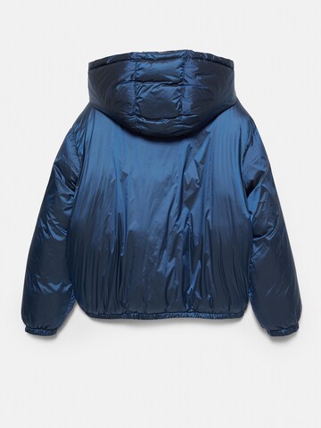 Pull&Bear Zimná bunda - Modrá