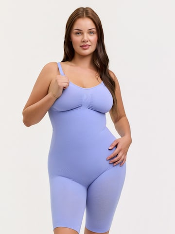 cfab - Body moldeador 'Bodysuit Sculpting Shapewear mit Shorts' en lila: frente
