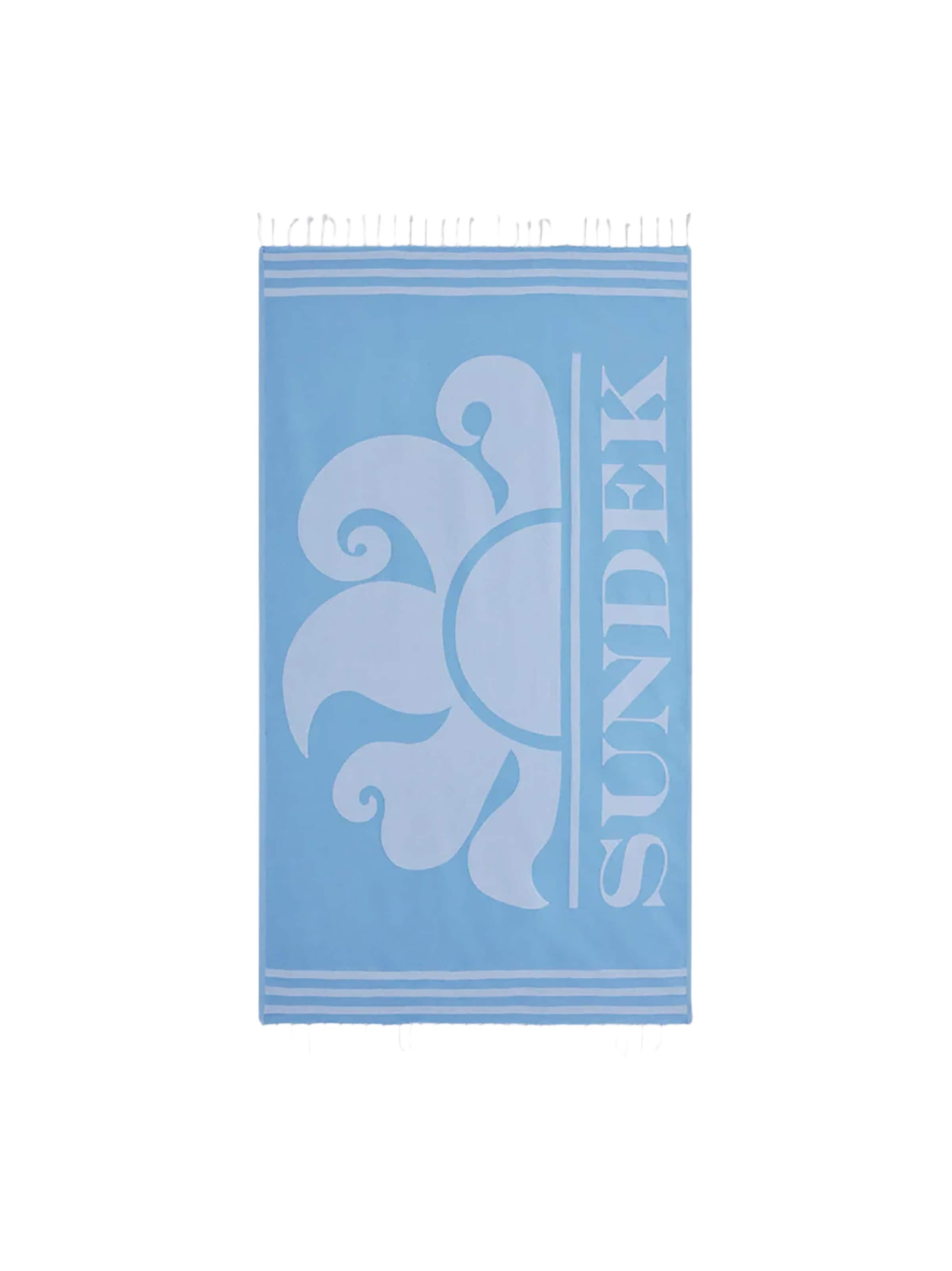 Sundek Strandlaken in Blauw: voorkant