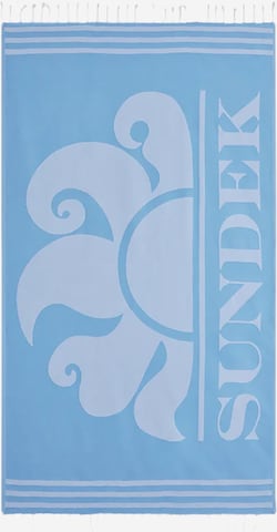 Sundek - Toalha de praia em azul: frente
