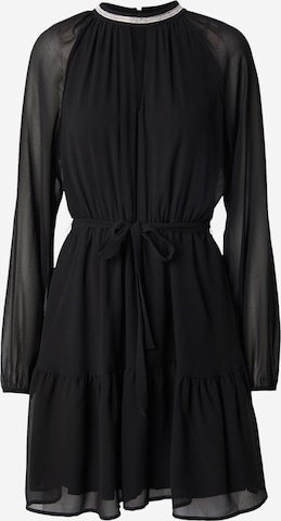 VILA Φόρεμα 'VIANLIS' σε μαύρο: μπροστά