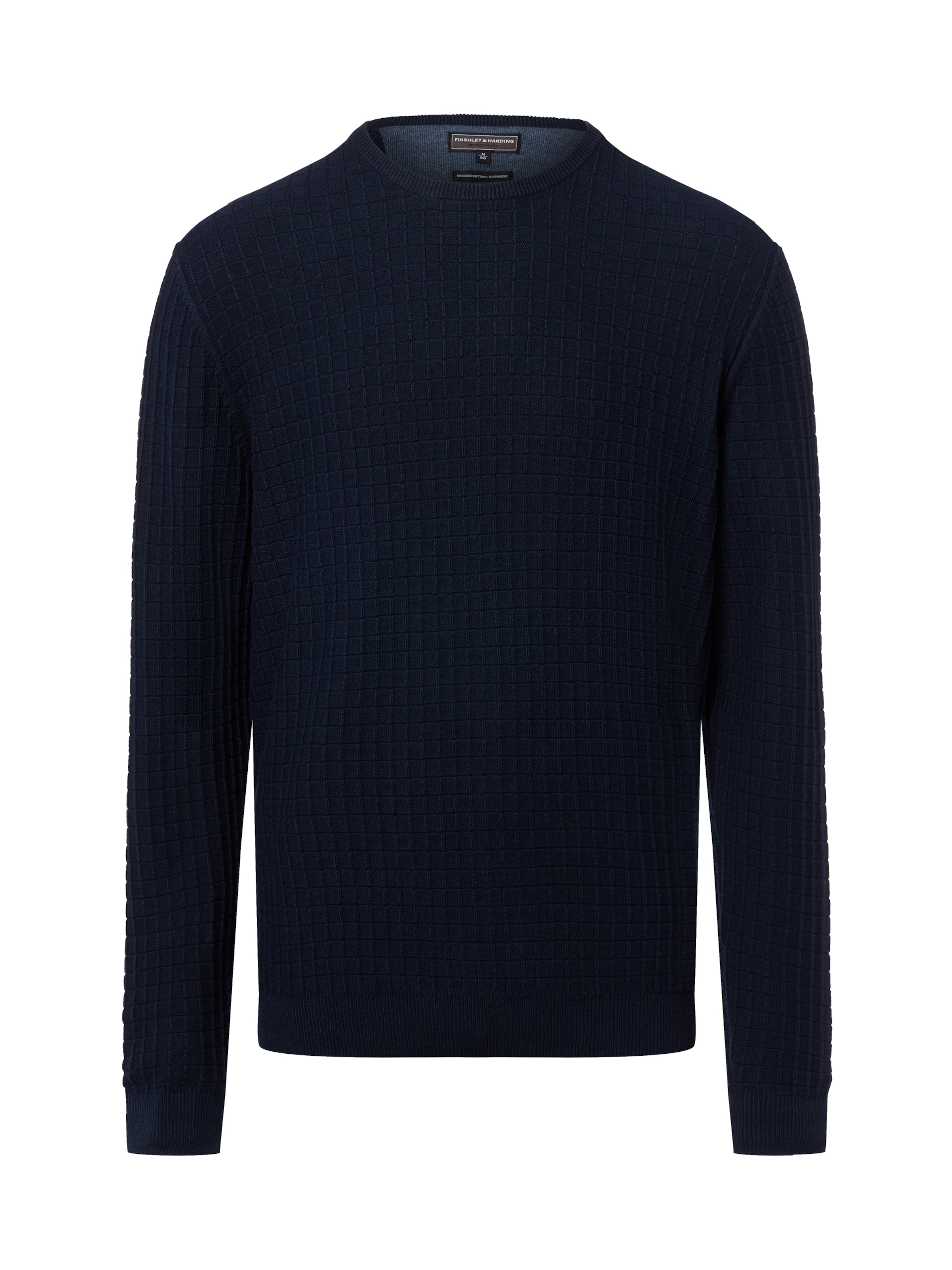 Finshley & Harding Trui in Blauw: voorkant