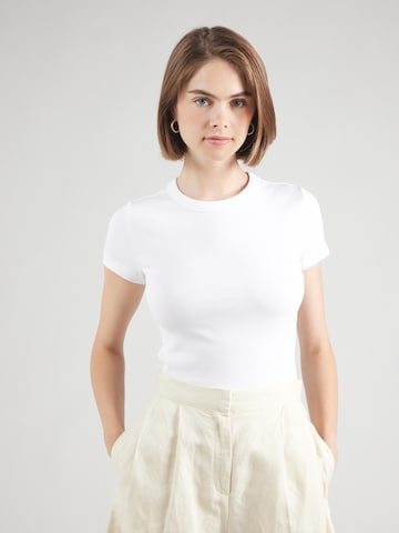 Gina Tricot Футболка в Черный: спереди