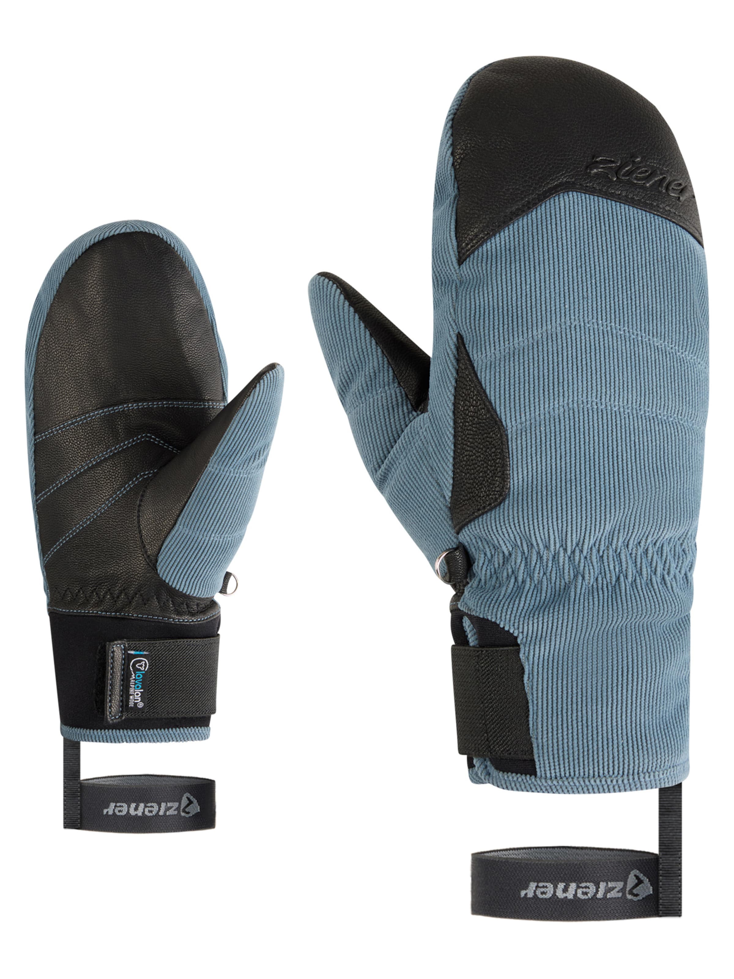 ZIENER Athletic Gloves 'Kalea' in Blue: front