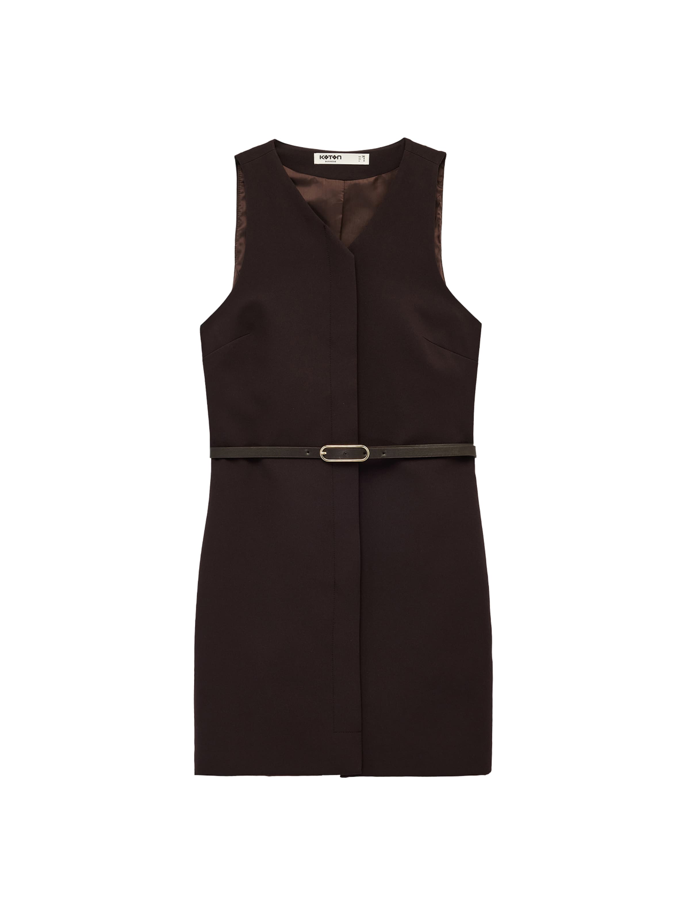 Koton Dress in 32 in Chocolate, Item view