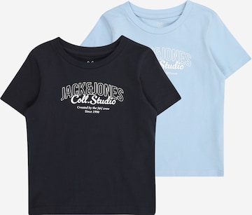 mėlyna JACK & JONES MINI Marškinėliai 'JJMAKOTO': priekis