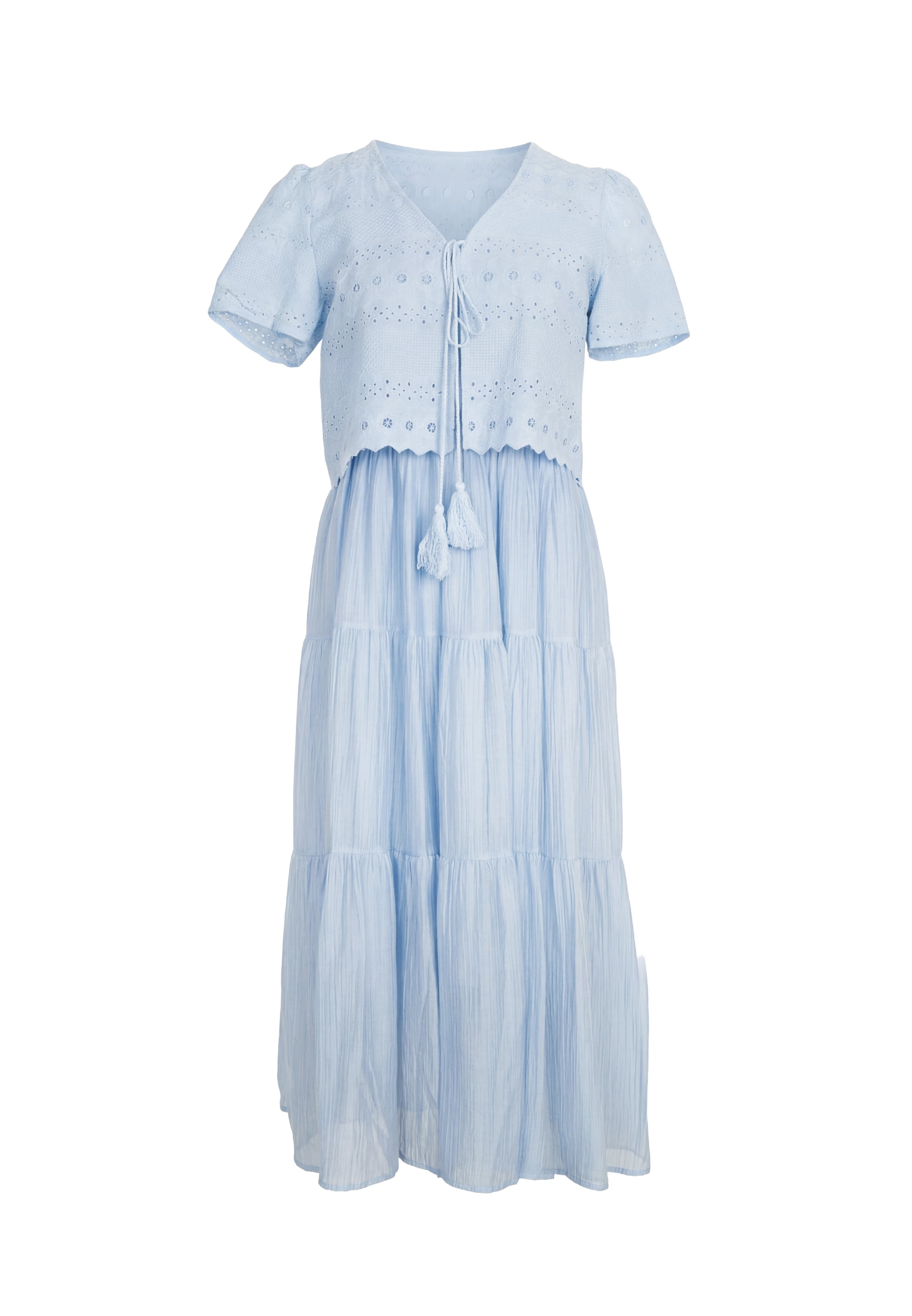 usha FESTIVAL - Vestido de verão em azul: frente