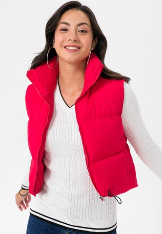 Gilet Jimmy Sanders en rouge