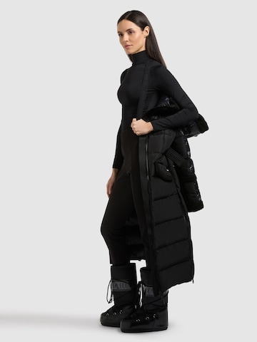 khujo - Sobretudo de inverno 'Julita3' em preto