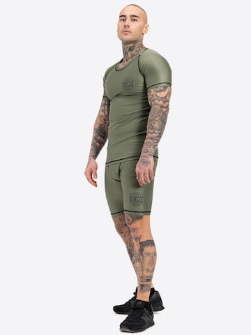 Slimfit Pantaloni sportivi 'Bossburn' di Benlee in verde