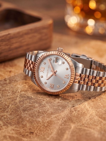 CERRUTI 1881 Analoguhr 'Date watch Cerruti Watch Baccio'‌‌‌‌‌‌‌‌‌ in Gold