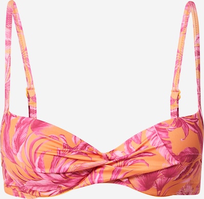 Hunkemöller Bikini augšdaļa 'Tulum', krāsa - mandarīnu / fuksijkrāsas / rozīgs / gaiši rozā, Preces skats