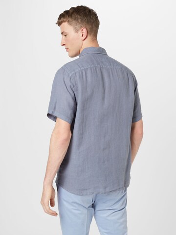 Coupe regular Chemise Abercrombie & Fitch en bleu