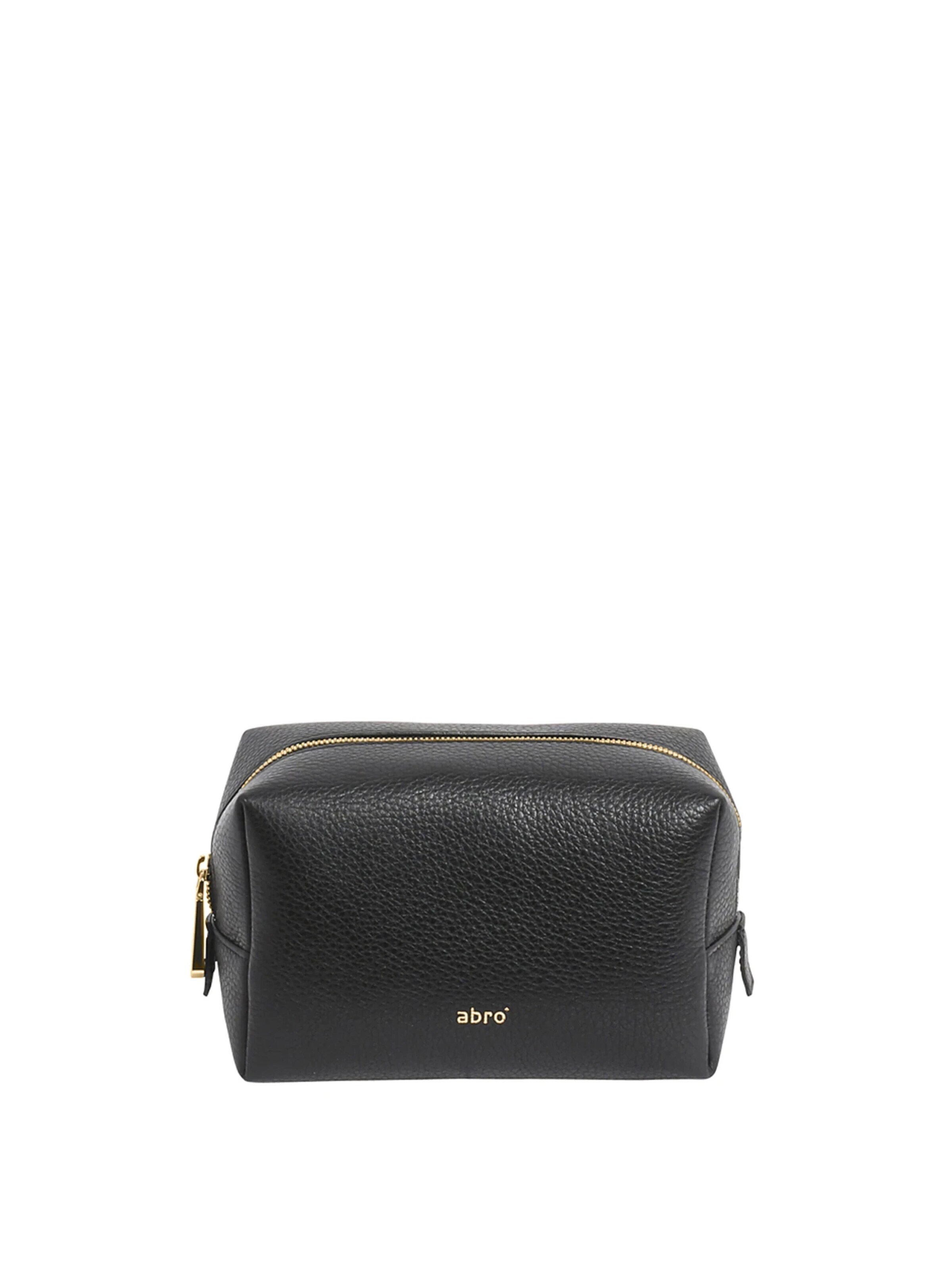 ABRO Kosmetiktasche 'Kosmetiktasche'‌‌‌‌‌‌ in Schwarz: Vorderseite