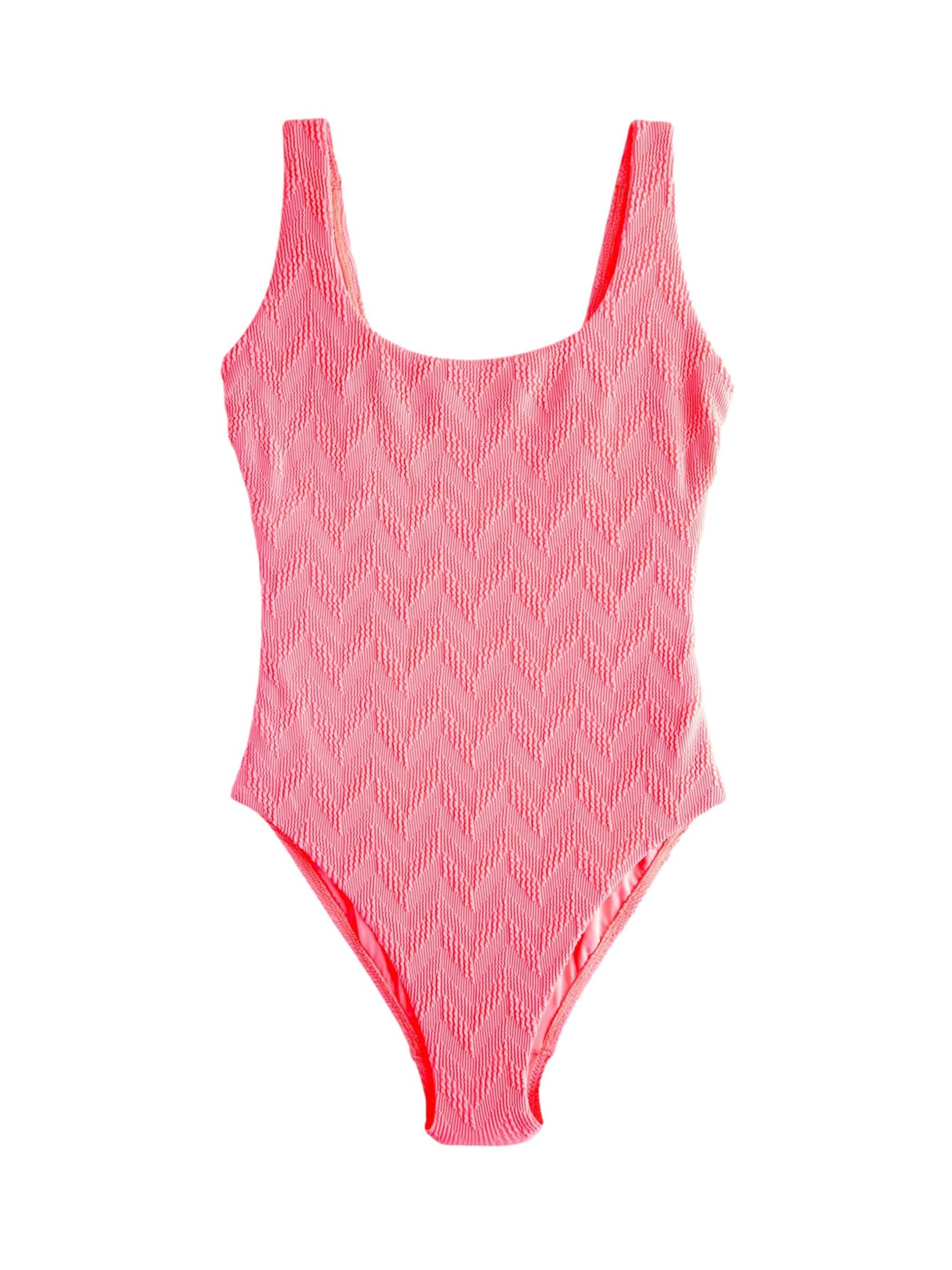 Next Badedragt i neonpink, Produktvisning