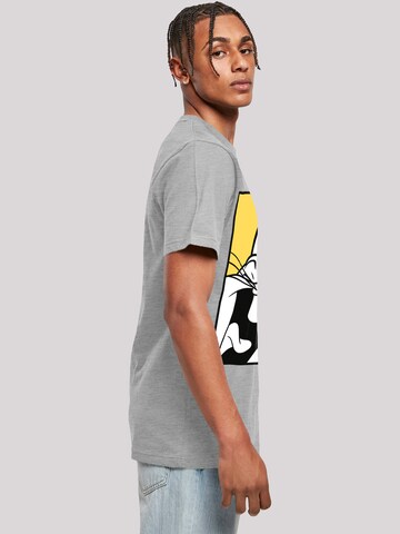 T-Shirt 'Looney Tunes Bugs Bunny Laughing' F4NT4STIC en gris