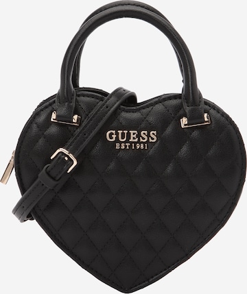 GUESS Käsilaukku 'Atabey' värissä musta: etupuoli