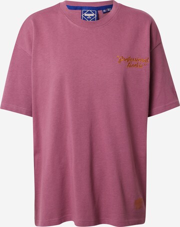Superdry - Camisa em roxo: frente