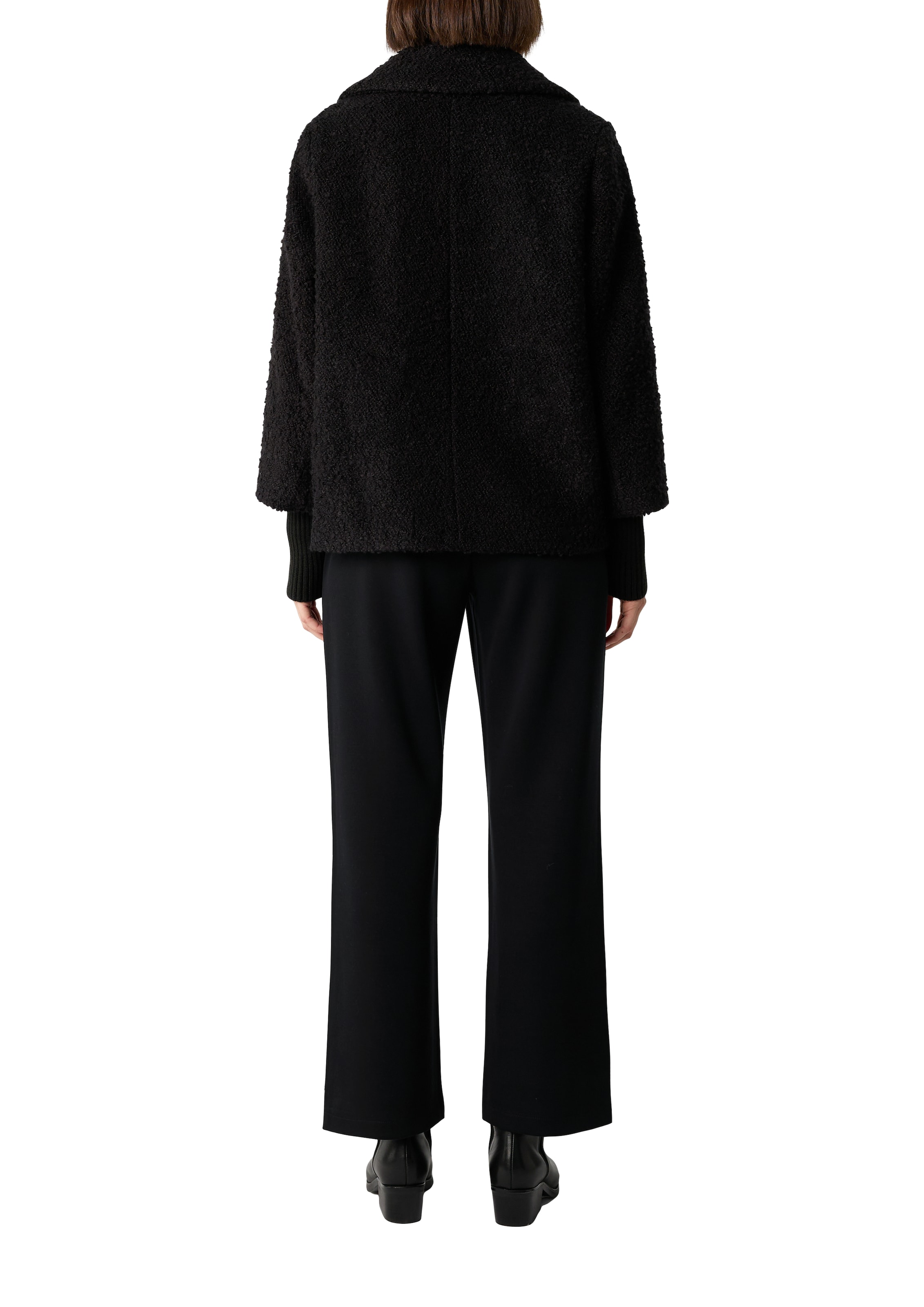 Veste mi-saison COMMA en noir