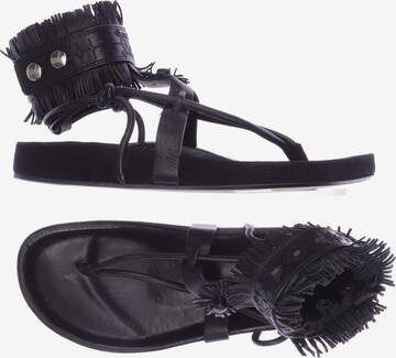 ISABEL MARANT Sandals & High-Heeled Sandals in 38 in Black: front
