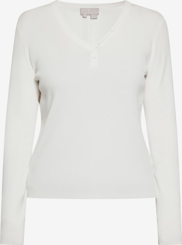 RISA Sweater in White: front