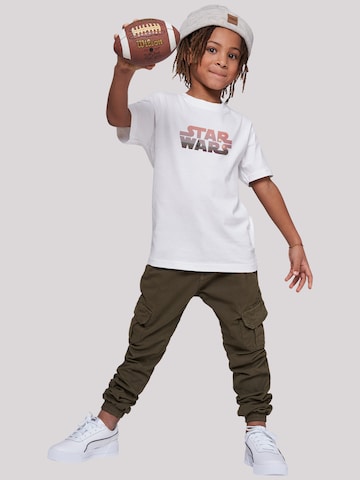 T-Shirt 'Star Wars Tatooine' F4NT4STIC en blanc