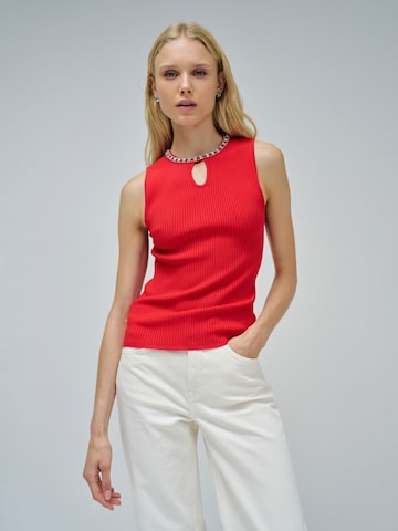 Salsa Jeans Top in Red: front