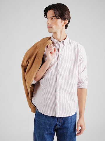 LEVI'S ® Regular Fit Hemd 'AUTHENTIC' in Braun: Vorderseite