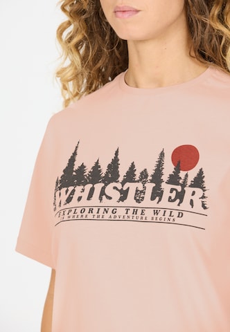 Whistler Performance shirt 'Cashew' in Pink