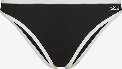 Moteriškos kelnaitės iš Karl Lagerfeld, spalva – juoda / balta, Prekių apžvalga