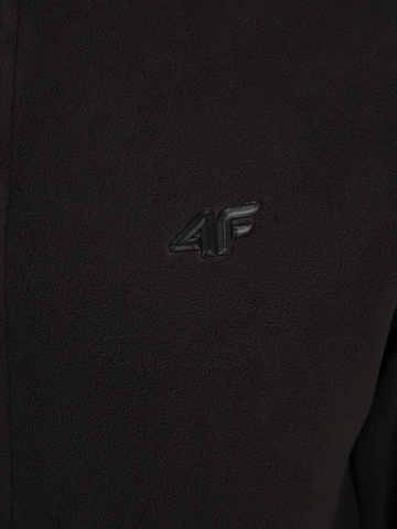 melns 4F Funkcionāla flīsa jaka