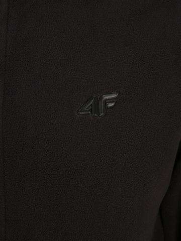 4F Athletic Fleece Jacket in Black