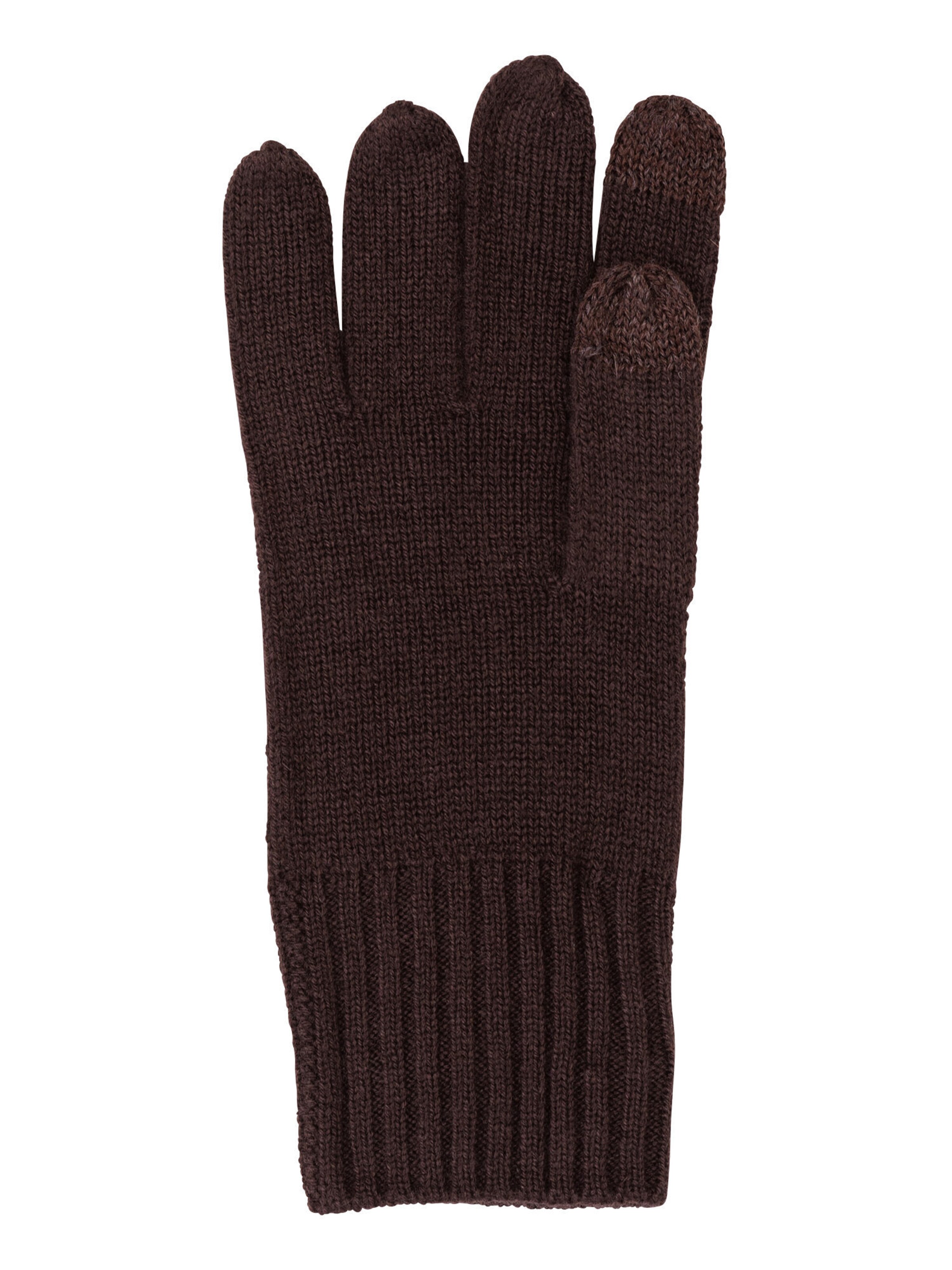 Mezzoguanti di CASH-MERE.CH in marrone