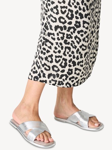 Mule Tamaris en argent