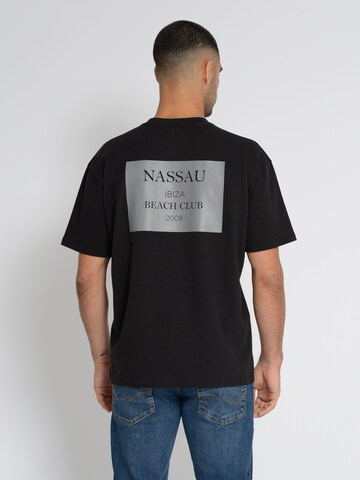 T-Shirt NASSAU Beach Club en noir