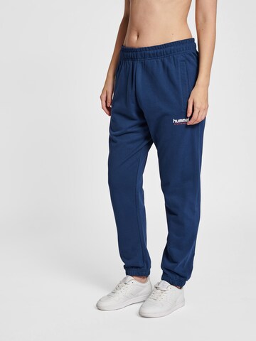 Hummel Tapered Broek 'Austin' in Blauw