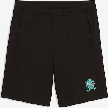 PUMA Sportbroek in Zwart: voorkant