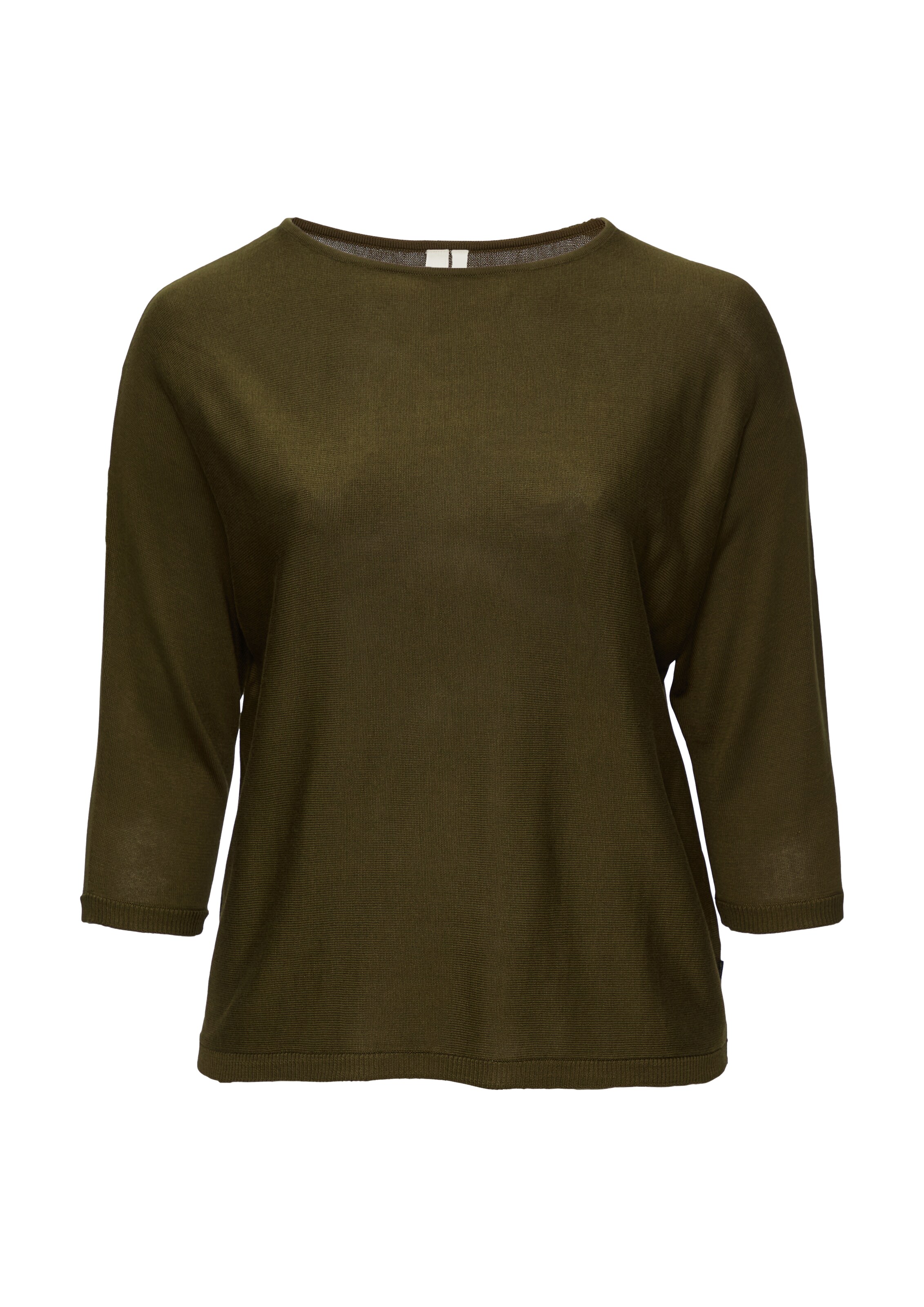 QS Pullover in Grün: Vorderseite