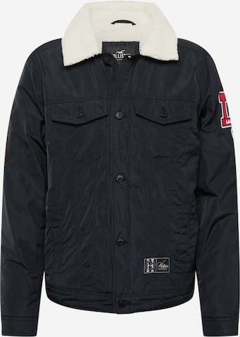 Veste mi-saison HOLLISTER en noir : devant