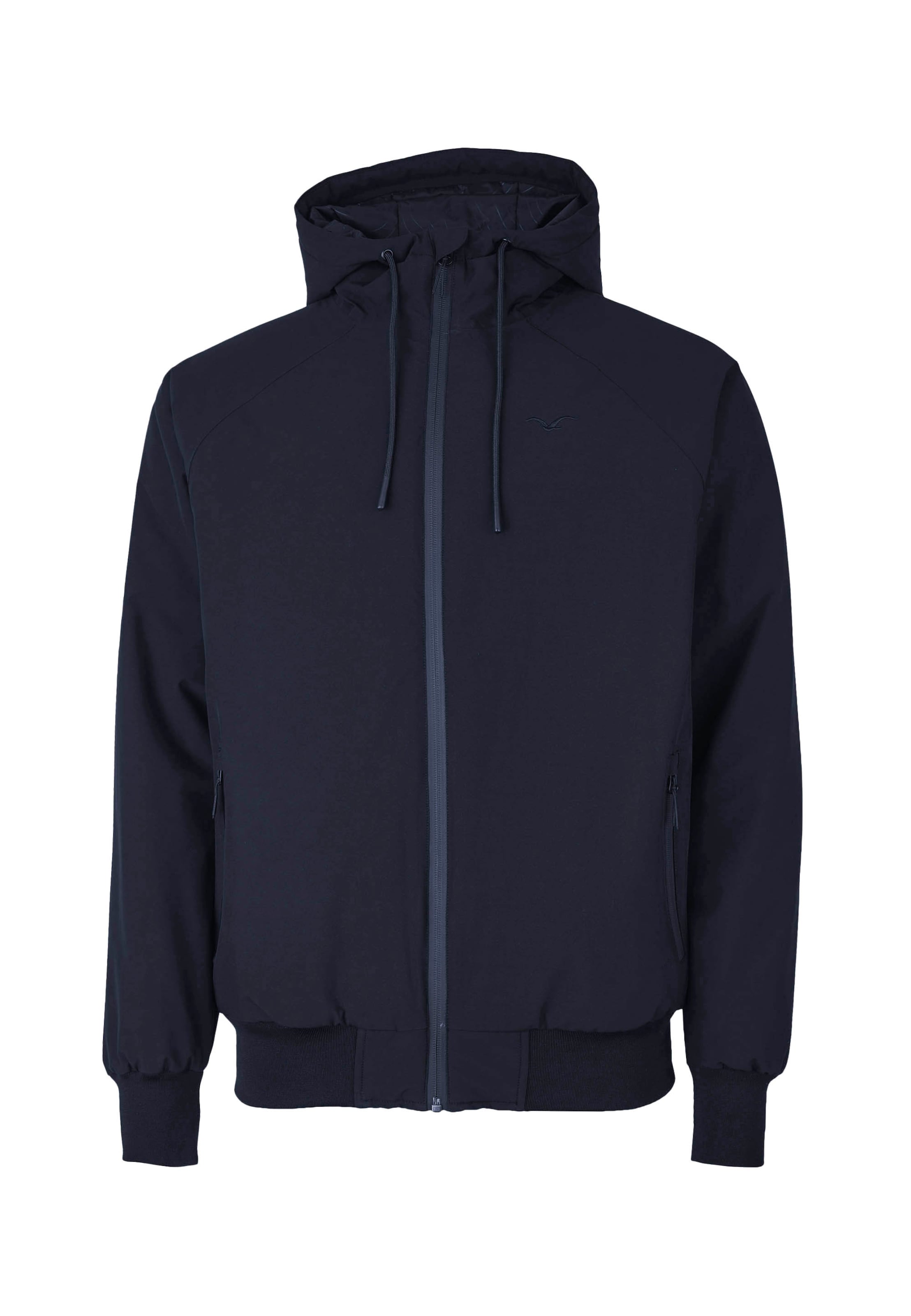 Cleptomanicx Jacke 'Simplist' in Blau: Vorderseite