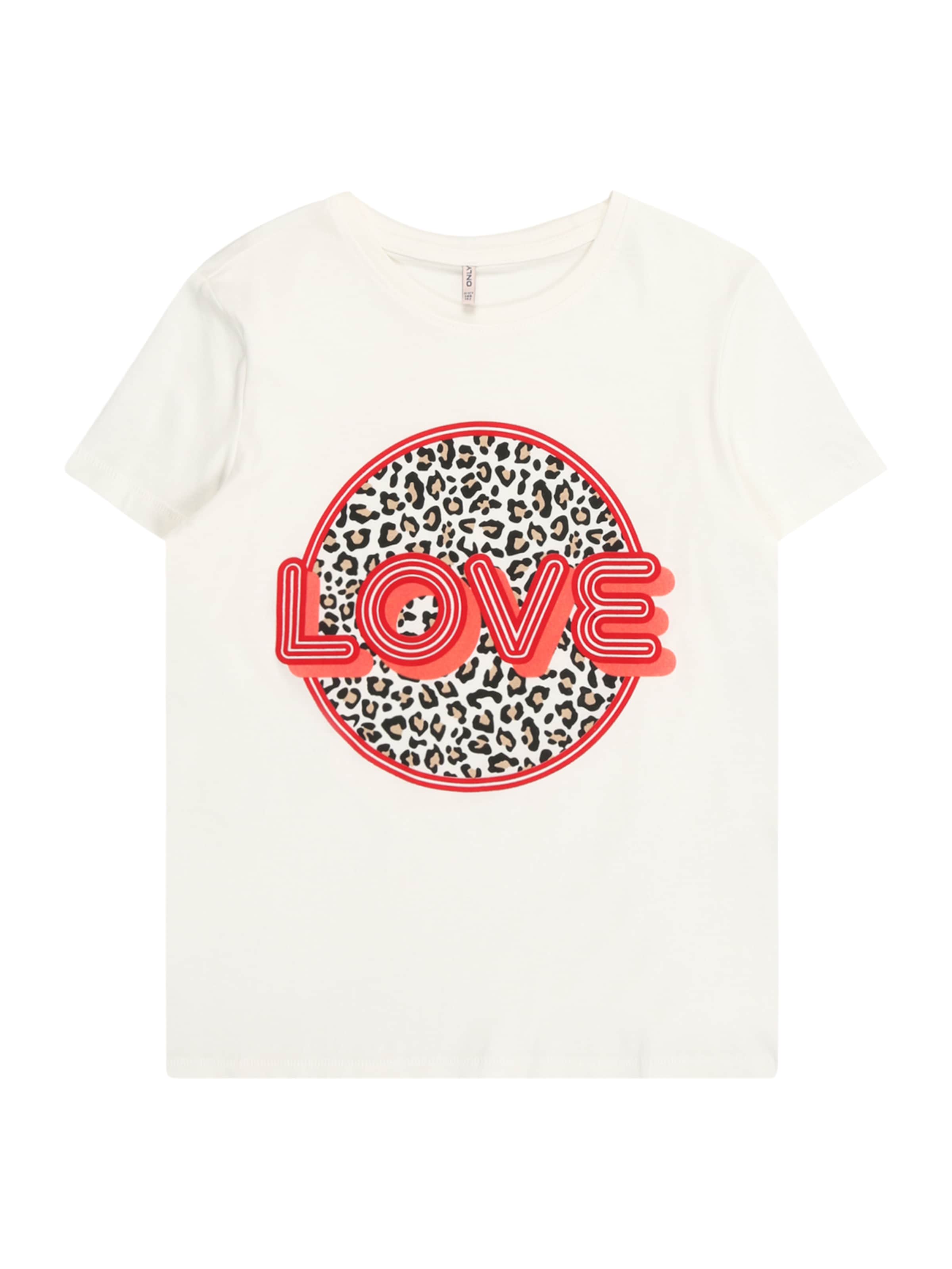 ONLY GIRLS - Camiseta 'KOGLANY-NINA' en blanco: frente