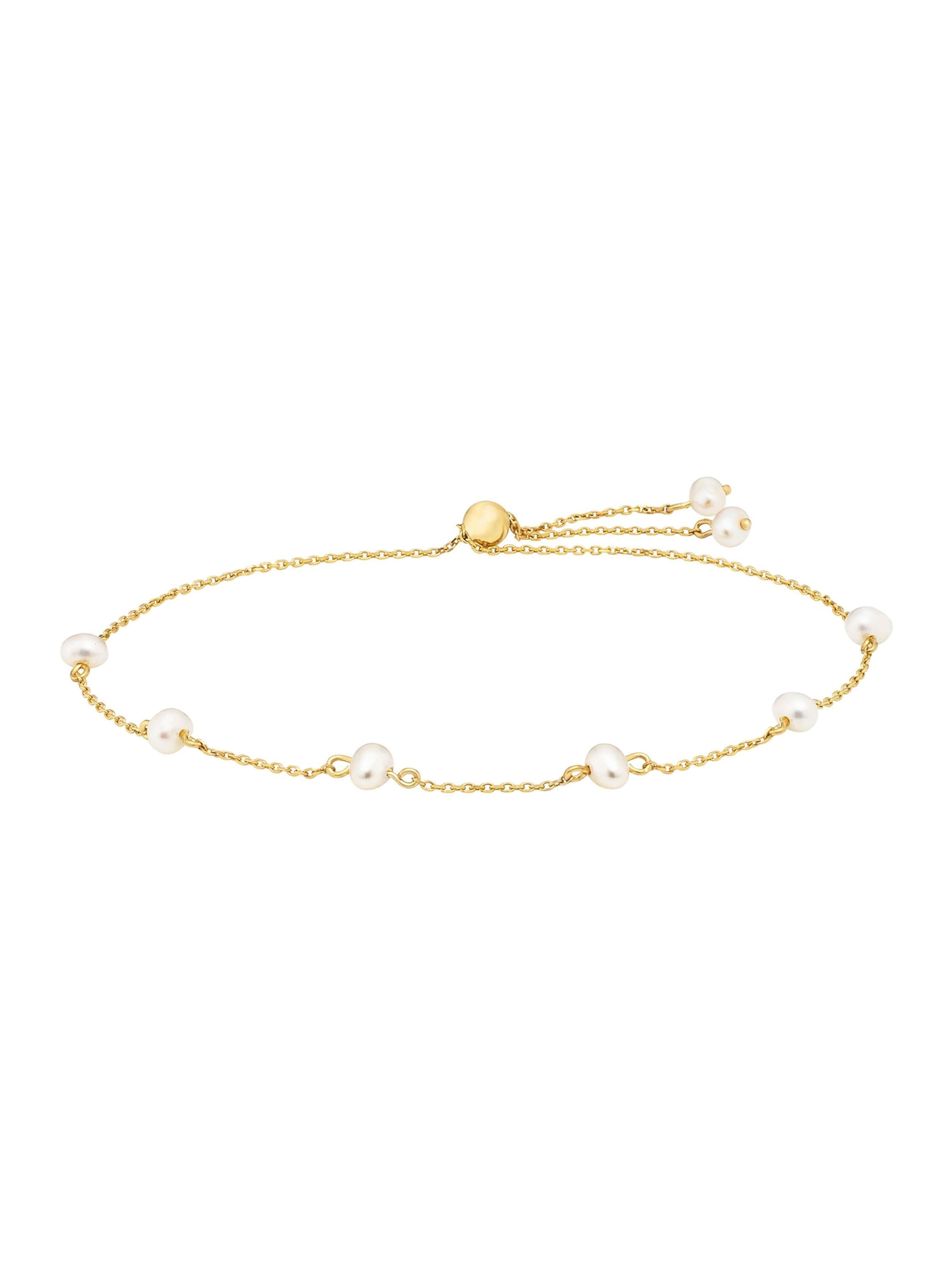 Julie Julsen Armband in Gold: Vorderseite