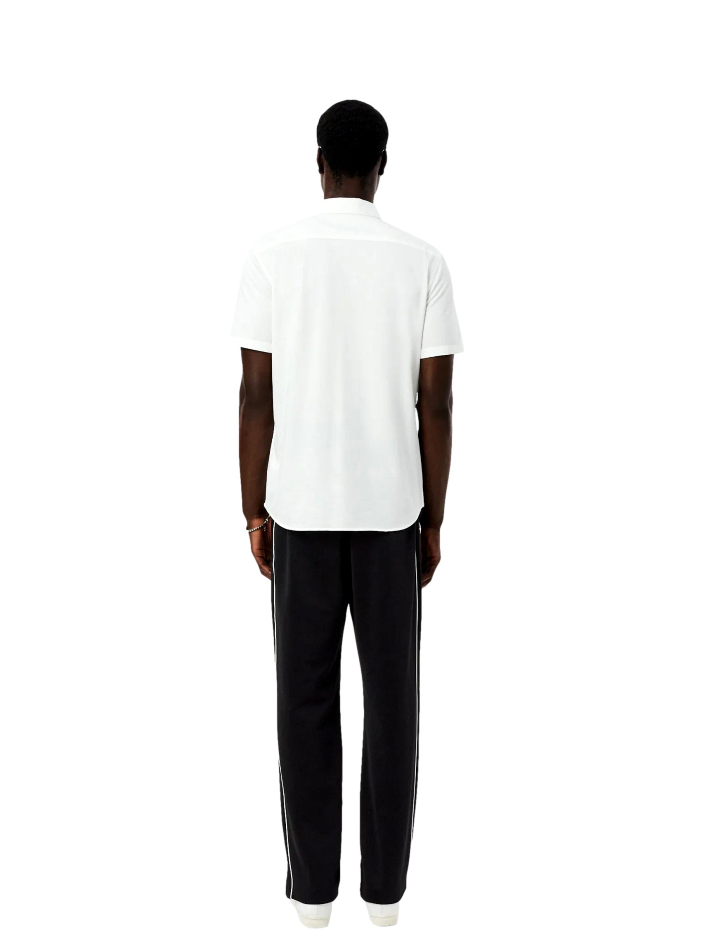 Regular Pantalon de sport LACOSTE en noir