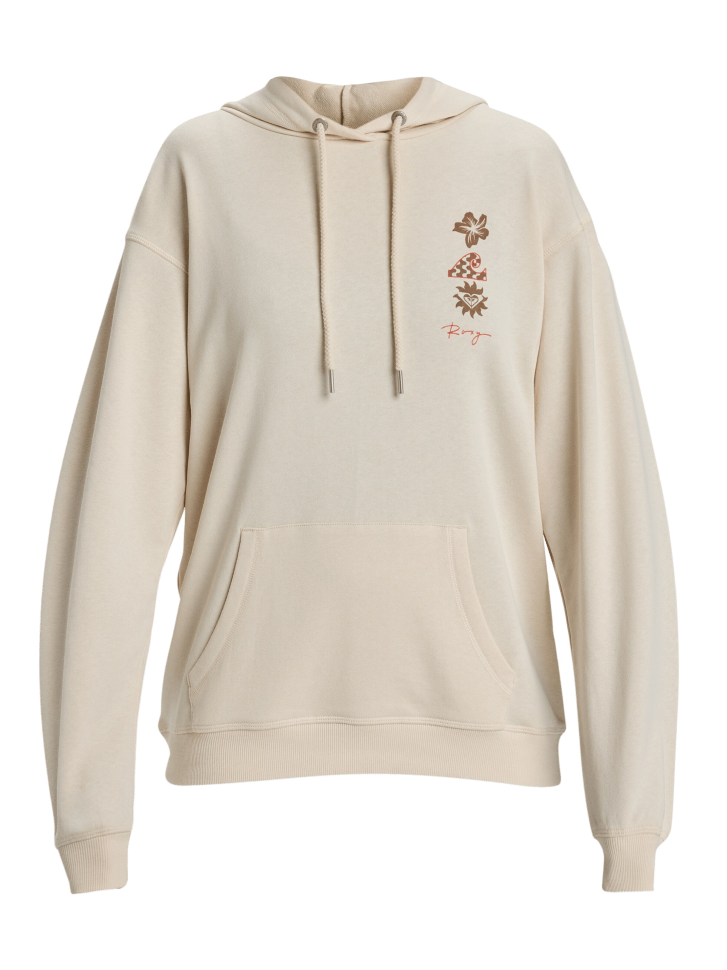 Sweat-shirt 'Surf Stoked' ROXY en beige : devant