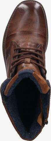 bugatti Lace-Up Boots in Brown