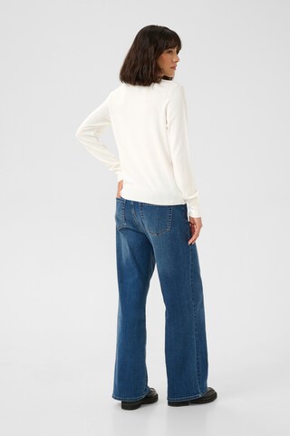 Cardigan 'Lizza' Kaffe en blanc