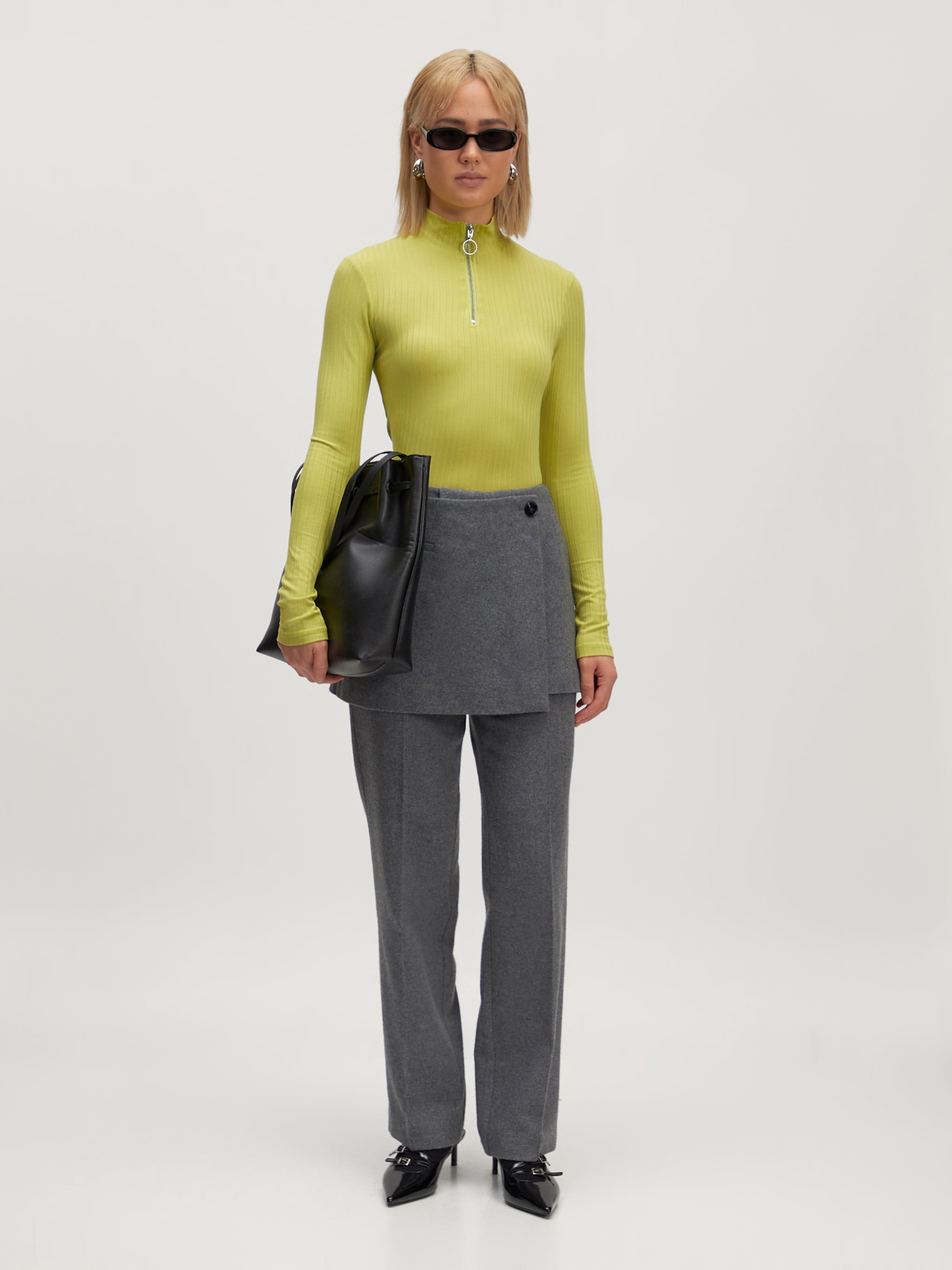 EDITED Producten Shirt 'Svetlana' Pastelgroen